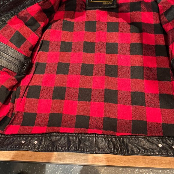 Master Supply Co. Convoy men’s leather trucker jacket - Size Medium - Picture 2 of 3